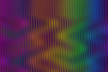 Colorful abstract background with vertical lines and blurred rainbow colors