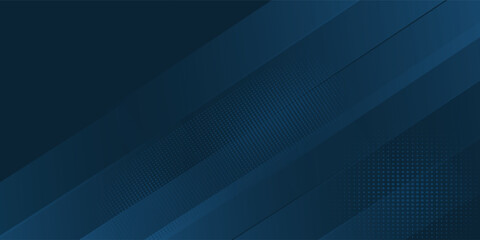 Blue Background. Dark blue abstract background geometry shine and layer element vector for presentation design.modern
