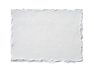 Torn white paper isolated on black background showcasing raw edges and textured surface ideal for creative designs and compositions