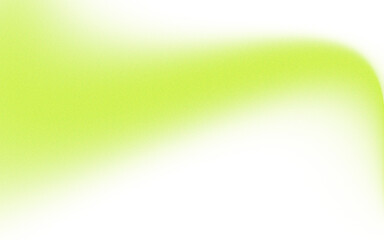 Abstract glowing green swirl isolated on transparent background