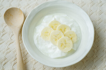 バナナヨーグルト