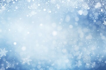 Naklejka premium Winter snow background snowflake atmosphere design.