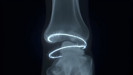 Spiral Fracture Fibula Helical Crack Pattern Torsional Injury