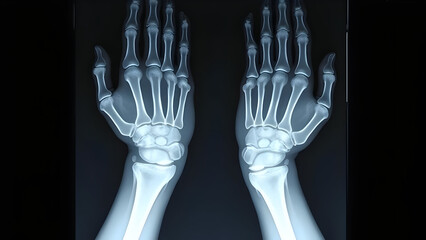 Bilateral Wrist Colles Fractures Radius Dinner Fork Deformity