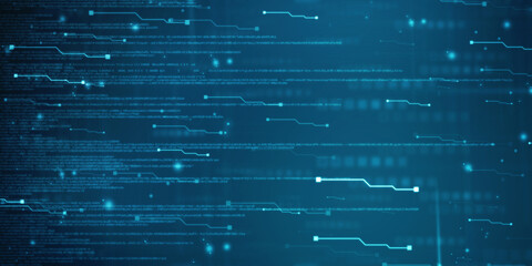 Internet binary data code computing or transmission process, Internet data transmission, Binary Code Background, Digital Abstract technology background