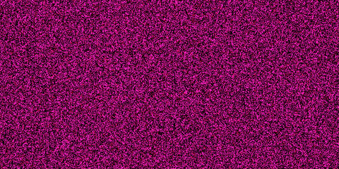 Fototapeta premium A dense, multi-colored abstract background filled with fine-grained pink, magenta, and black pixels, creating an energetic and chaotic texture for pop-art and digital designs.