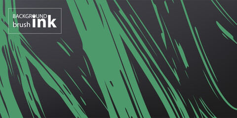 Grunge splatter texture. Drops of liquid paint on a dark background. Smeared abstract ink stains. Vector illustration.