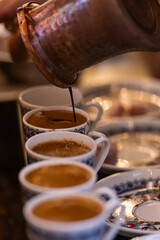 Turkish Coffee (Türk Kahvesi), Eminönü Fatih, Istanbul Türkiye (Turkey)