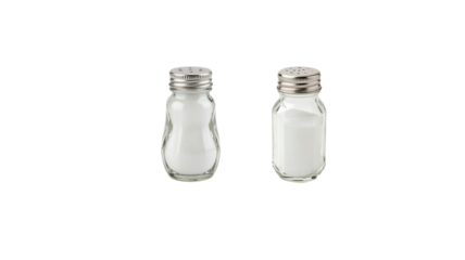 Salt Container on transparent background