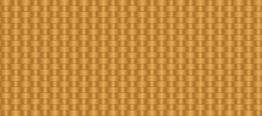 Seamless vector pattern of wicker weaving, basket-style texture for backgrounds and decorative design. woven straw pattern for natural rustic backgrounds. Sample in swatches. EPS10