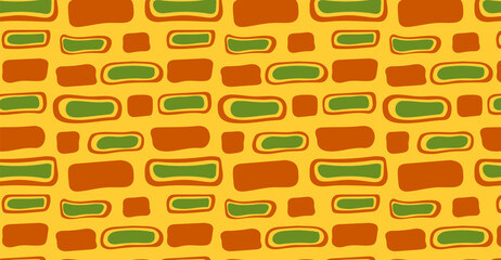 Abstract seamless pattern in afro style. Hand drawn abstract seamless pattern, simple style - great for textiles, banners, wallpapers, wrapping.
Vector EPS10