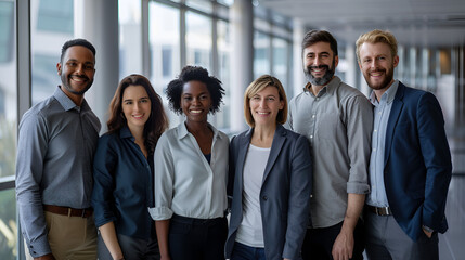 Obraz premium portrait of business people