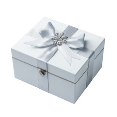 White Gift Box with Bow