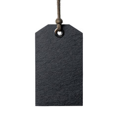 Black Hanging Gift Tag