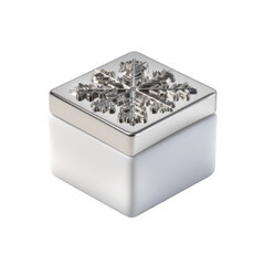 White Box with Snowflake Top