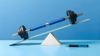 Metabolic health balance: dumbbell vs insulin pen