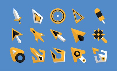 Stylized Custom Cursor Graphic Pack
