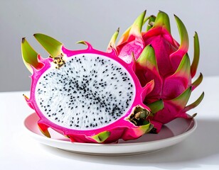 dragon fruit paper sculpture
