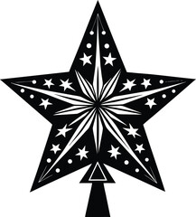 Seamless pattern of colorful abstract geometric shapes and lines on a isolated on transparent background