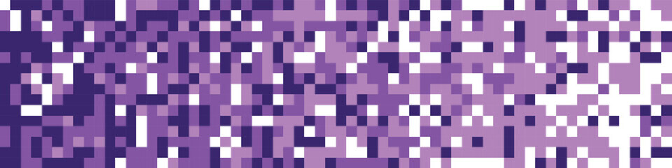 Abstract random squares, background. Disintegration pixel effect illustration. Disappear transform rectangle texture.