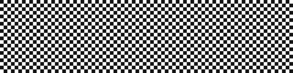 Fototapeta premium Checkered background. Chess pattern. Racing concept. Black and white checker pattern