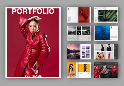 Clean and Modern Portfolio Layout