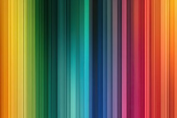 Obraz premium Vertical rainbow of colors forming a vibrant and abstract background