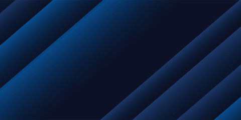 Obraz premium Blue black abstract background geometry shine and layer element vector for presentation design. Suit for business, corporate, institution, party, festive, seminar, and talks