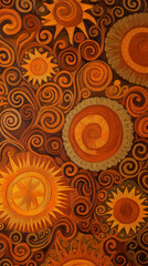 Retro Psychedelic Swirls