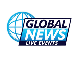 Digital 3D illustration concept of social media marketing success and global business service network technology logo design