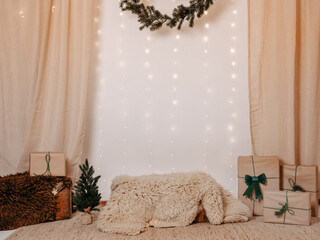 Weihnachtliche Kulisse