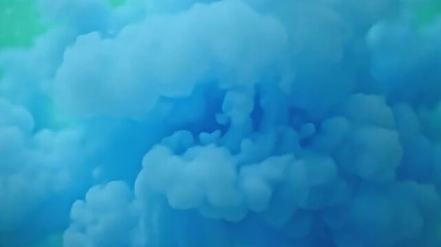 The clip charm burst spicy dope blend twisting softly, transition done piled spicy colors framing ampere unvarying greenness stage for ampere tranquillize effect.