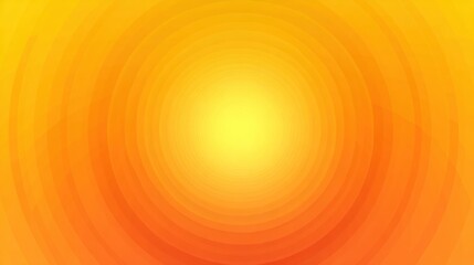 Abstract concentric orange gradient
