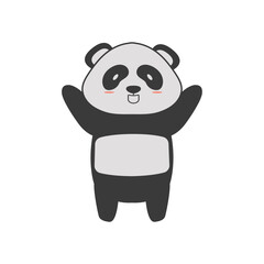 Cuta Panda Illustration