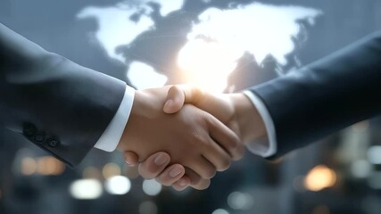 Cinematic footage of a global business conference showcasing professionals discussing the integration of Chinese digital platforms, symbolizing innovation and technological cooperation. - Powered by Adobe