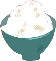 ご飯のイラスト