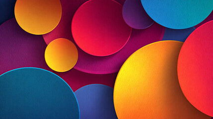 action to background features vibrant overlapping circles, geometric geometric reads abstract gradients includes call background, text 78969110 1