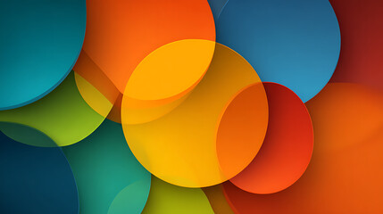 vibrant button shapes overlap, creating colorful text gradients more geometric read design, includes background promotes abstract 59469806 1