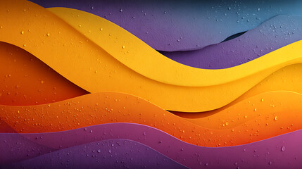 dynamic visual blend hues orange, yellow, effect layers purple modern vibrant create design abstract element 89843577 1