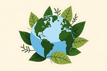 green leaves background