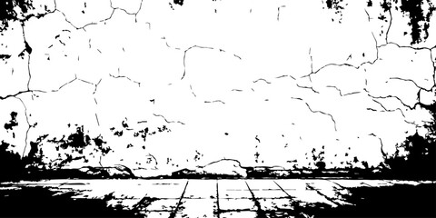 
Grungy cracked plaster wall with high detail; ideal for vintage overlays, texture mapping, or distressed design projects.
