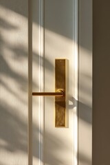 Elegant Minimalist Door Handle in Luxurious Setting