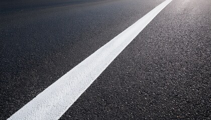 new asphalt texture with white dashed line