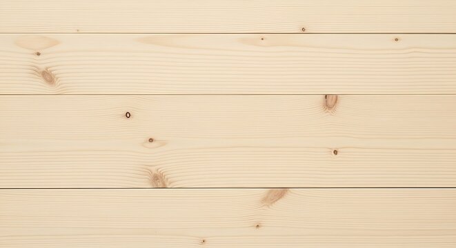 Lightcolored wooden planks arranged horizontally, showcasing the natural grain and texture of the wood, ideal for rustic or minimalist design projects