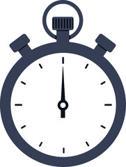 Vintage stopwatch timer icon isolated on for design vector