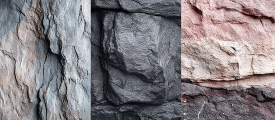 Varied rock walls
