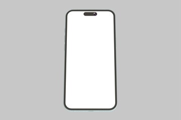 Phone Screen Mockup Design Blank	
