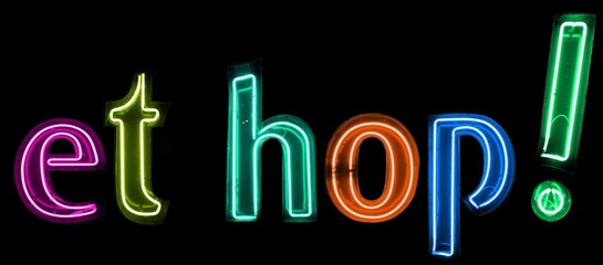 et hop! néons multicolores