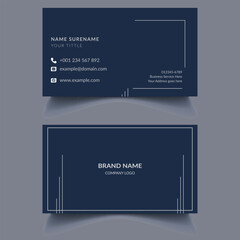 Modern business Card Template Design. Visiting Card Design, Creative Business Card Design