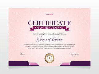 certificate for personal, office and professional use 